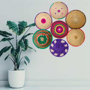 Handmade Handicraft Items – Hand Fan, Totilla Basket & Roti Basket for Wall Decor